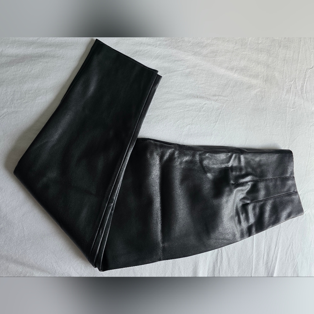 Zara Black High-Waisted Pants - image 4